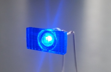 Leuchten Version 87, blau, 2-er Set, incl. LED & Widerstand