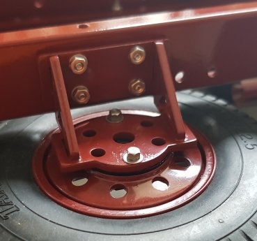 Preview: 1:14 Reserveradhalter, Bausatz