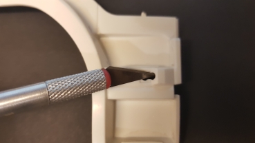 Preview: Für 1:14 Tamiya Scania Seitenmarkierung mit seperatem Blinker