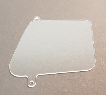 Preview: 1x Seitenscheibe, geschlossen für 1:14 Tamiya Volvo FH 12