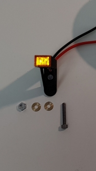 Positionsleuchten, orange, 2-er Set, inkl. LED´s & Widerständen