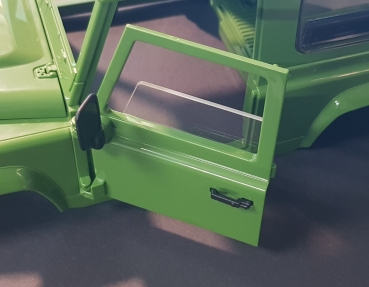 Preview: Auswahl: Seitenscheiben 1:16 Bruder Land Rover Defender Preview: Auswahl: Seitenscheiben 1:16 Bruder Land Rover Defender