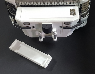 Preview: 1:14 Frontbergekasten Volvo FH 16 Bergefahrzeug incl. Elektronik und Frontblitzer