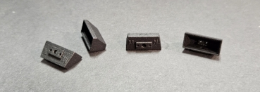 Preview: 4er Set Zusatzscheinwerfer auch ideal für Bergetruck Aufbauten, incl. SMD´s & Widerständen