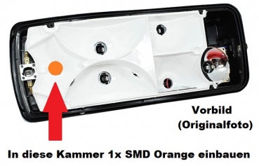 Preview: 1:16 1 Paar Rückleuchten Bruder Sprinter