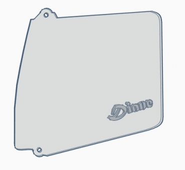 Preview: 2x Seitenscheiben & Wunschgravur 1:14 Tamiya Lkw's