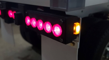 Preview: Umrüstset Rückleuchten für 1:14 Tamiya Flatbed Auflieger