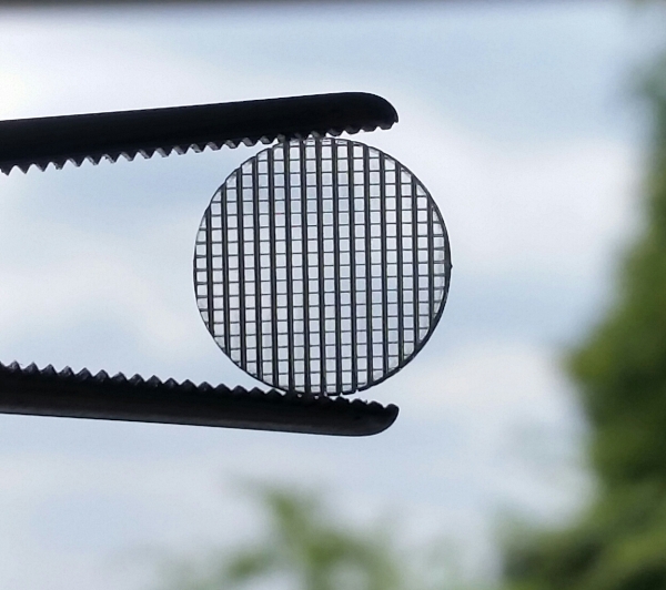 Streuscheibe 14mm, rund, farblos