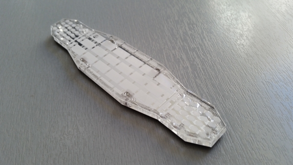 Warnlichtbalken, farblos