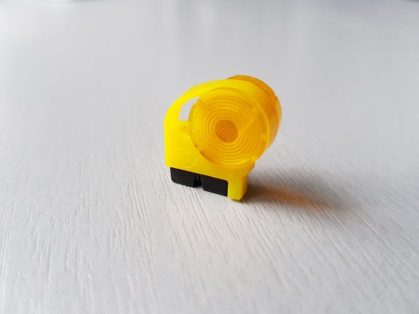 1x Baustellenleuchte, Gelb