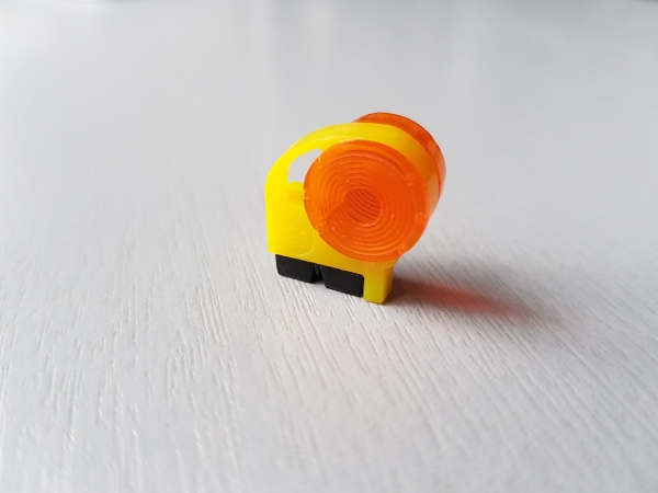 1x Baustellenleuchte, Orange