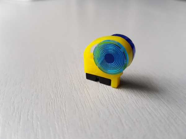 1x Warnleuchte, Blau