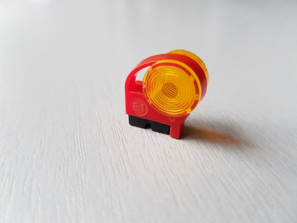 1x Baustellenleuchte, Gelb