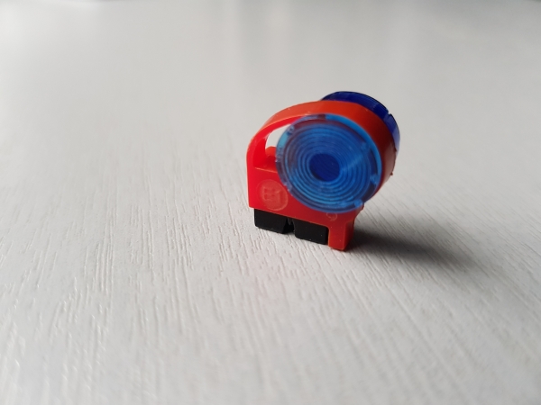 1x Warnleuchte, Blau