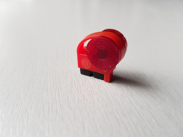 1x Baustellenleuchte, Rot