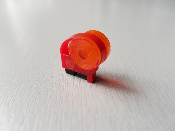 1x Baustellenleuchte, Orange