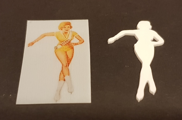 1:14 Kühlerfigur Schlittschuhläuferin