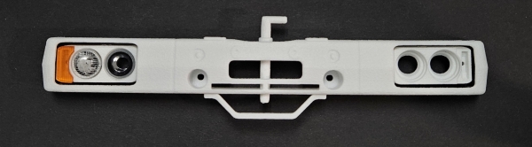 1:14 Umrüst Stoßstange für Tamiya MB SK oder NG incl. Doppelscheinwerfer