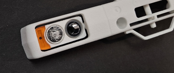 1:14 Umrüst Stoßstange für Tamiya MB SK oder NG incl. Doppelscheinwerfer