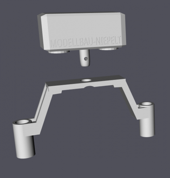 Sockel für Kabine Mercedes 1838 /1850