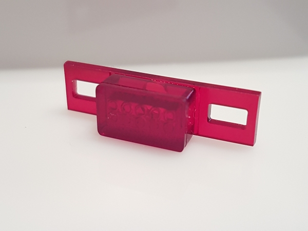 Leuchten Version 37, rot, 2-er Set