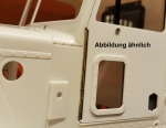 Für 1:14 King / Grand Hauler Einbau Zusatzfenster