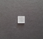 Farbwahl: Glas 8x8mm Stärke 1mm, Längs & quer geriffelt