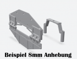 Scharnier für Anhebung der Fahrgastzelle 1:14 Tamiya Mercedes 1838 / 1850 SK & NG